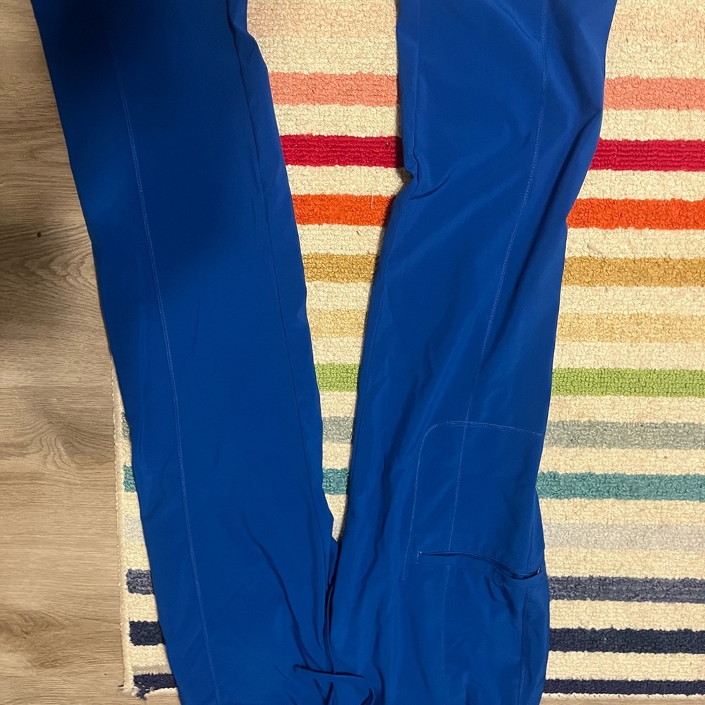 Royal Blue SCRUB Pants. Size small long. In great condition.